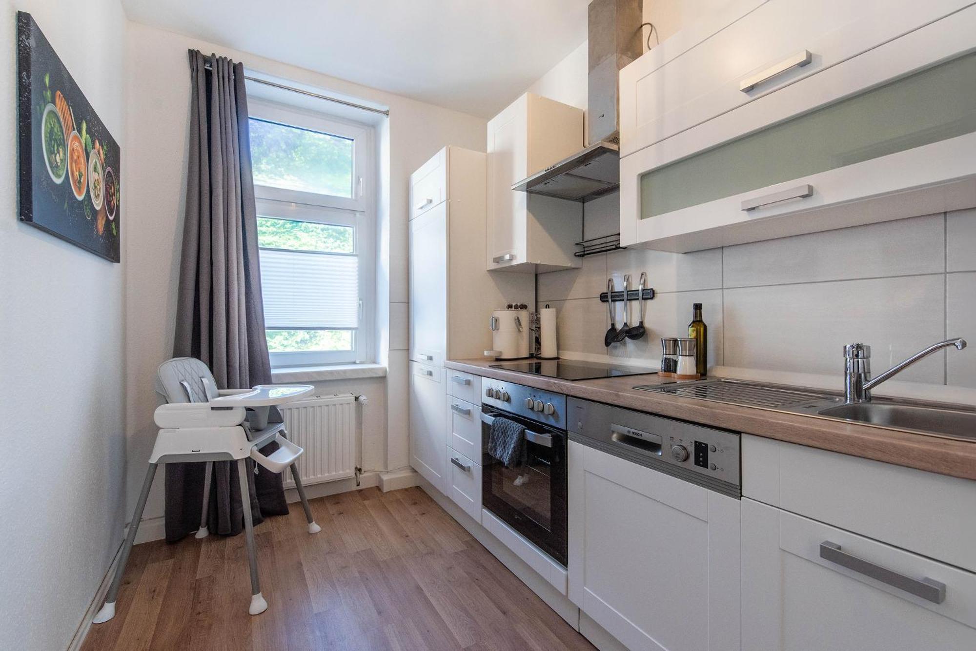 Apartment - Modern - Familienfreundlich - Kueche Gotha Dış mekan fotoğraf