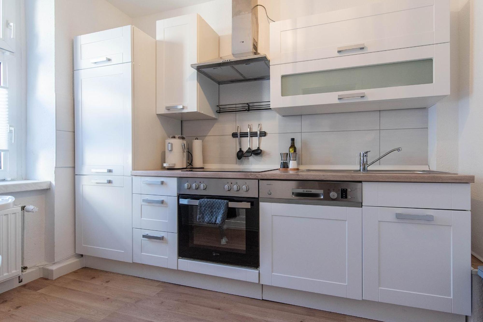 Apartment - Modern - Familienfreundlich - Kueche Gotha Dış mekan fotoğraf